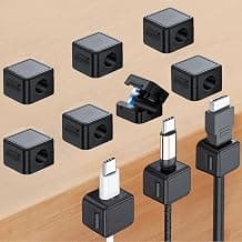 10-Pack Magnetic Cord Clips