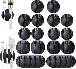 OHill 16-Pack Adhesive Cable Clips