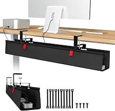 Univivi 36-inch Fabric Cable Tray