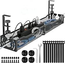 Metal Mesh Under Desk Cable Tray